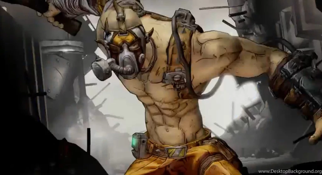 BORDERLANDS 2 Krieg The Psycho Shooter Sci fi Action Rpg Wallpapers ...