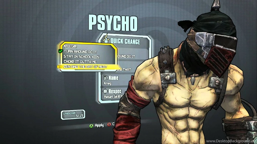 Borderlands Krieg Skins Images Desktop Background