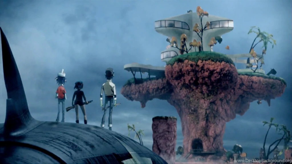 Gorillaz Plastic Beach