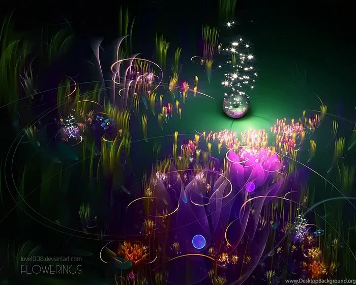 Fractal Flowers Amazingly Stunning Floral Fractal Art Wallpapers ...