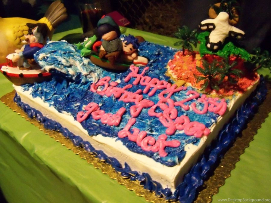 Gorillaz Plastic Beach Cake By EsperTortuga On DeviantArt