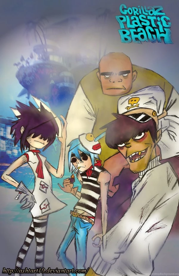 Wallpapers 2 D Gorillaz By Koisite On DeviantArt