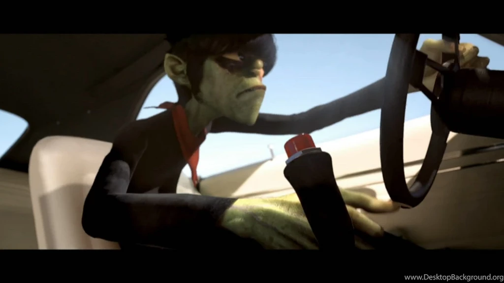 Download Beach Gorillaz Wallpapers 1920x1080