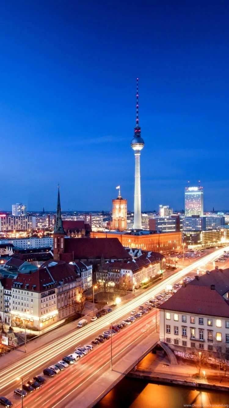 Download Wallpapers 750x1334 Alexanderplatz, Berlin, Capital Of ...