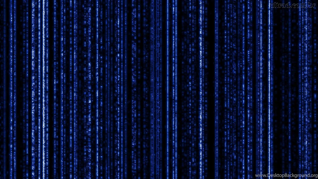 24073) Blue Matrix Backgrounds HD Wallpapers WalOps.com
