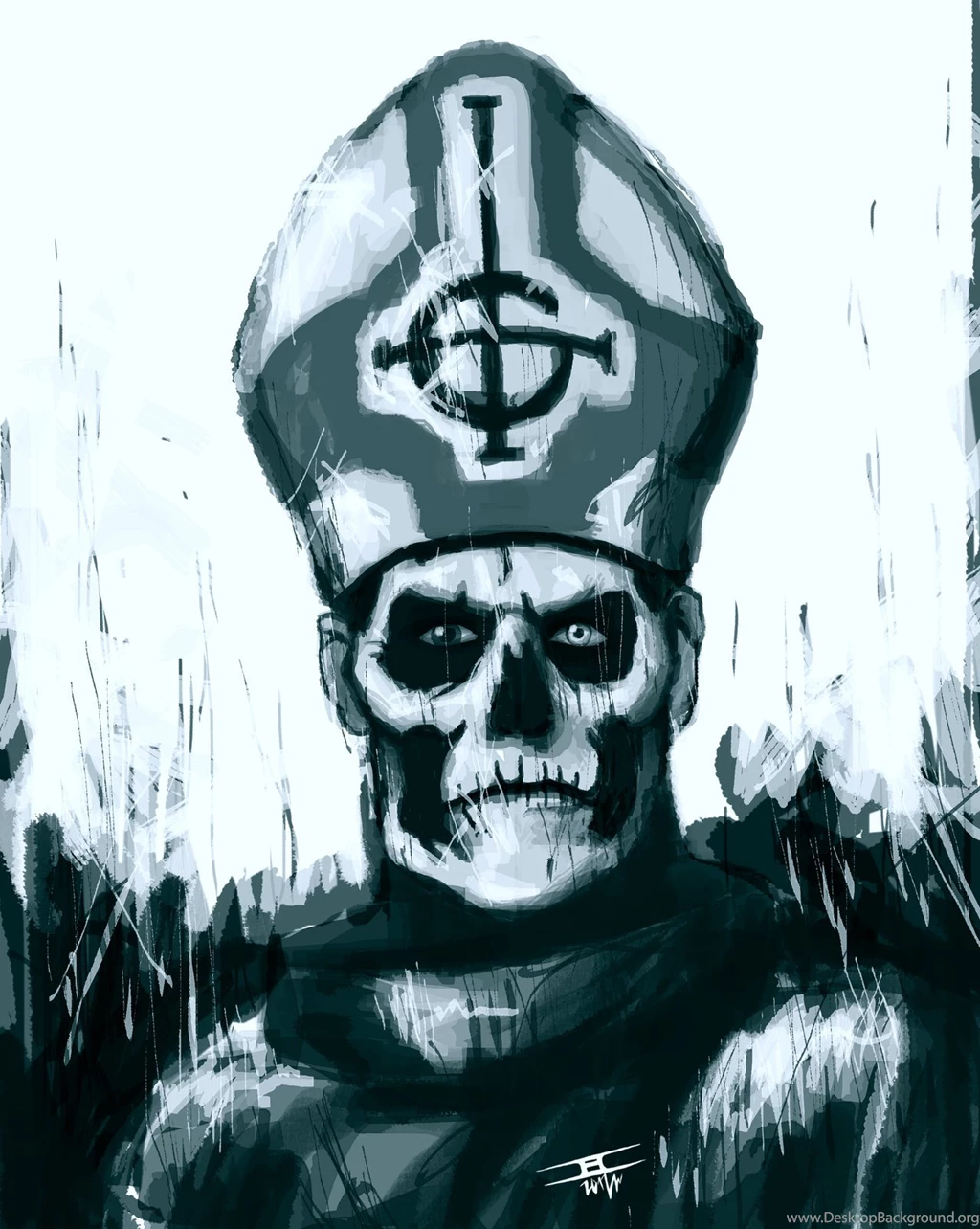 Ghost B.C.: Fan Art Emeritus II With Watermark By ViniHP On ...