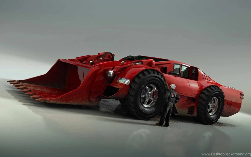Amazing Red Big Car Latest Hd Wallpapers