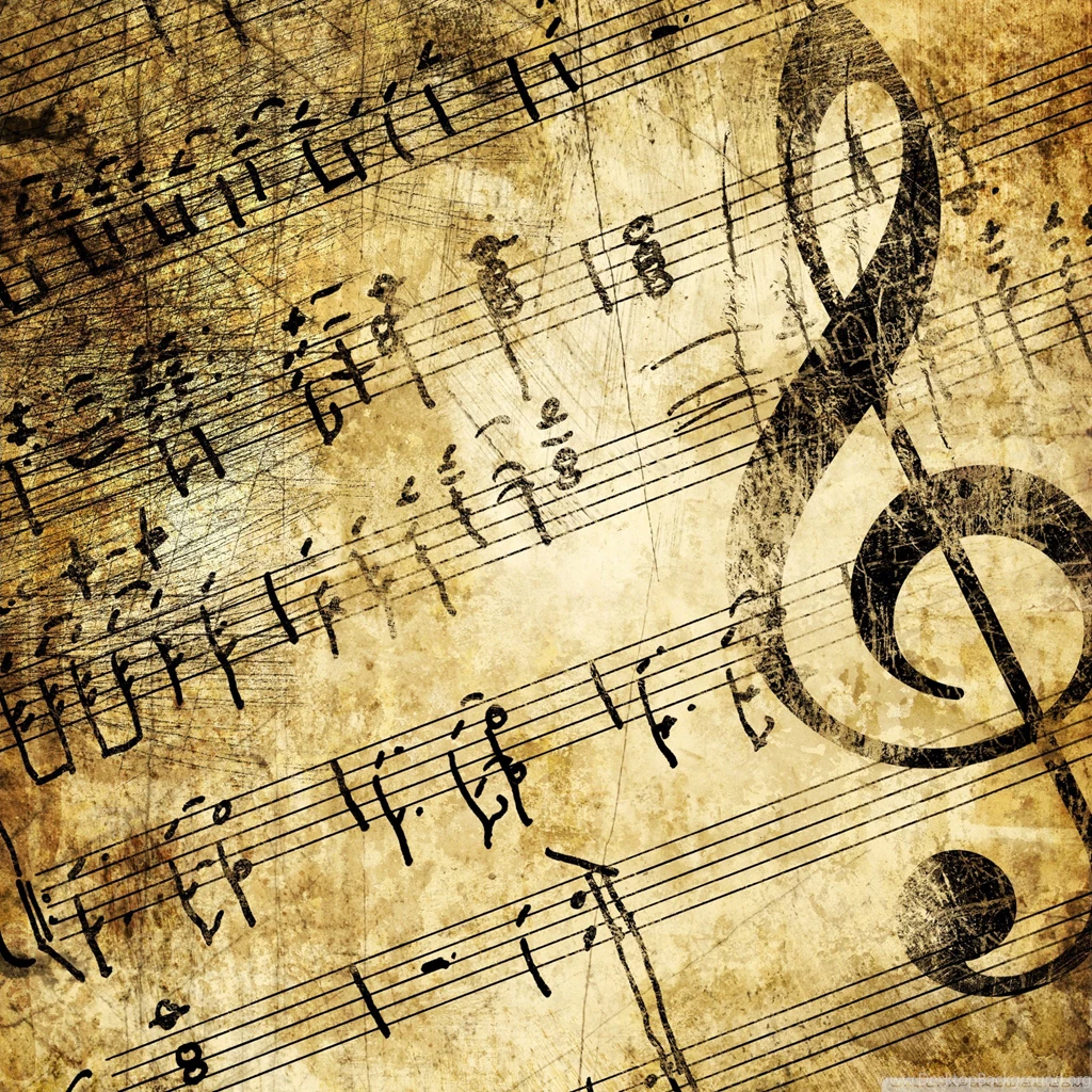 Vintage Music Sheets HD Desktop Wallpapers : Widescreen : High ...