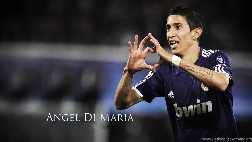 Football Player Angel Di Maria Latest Wallpapers