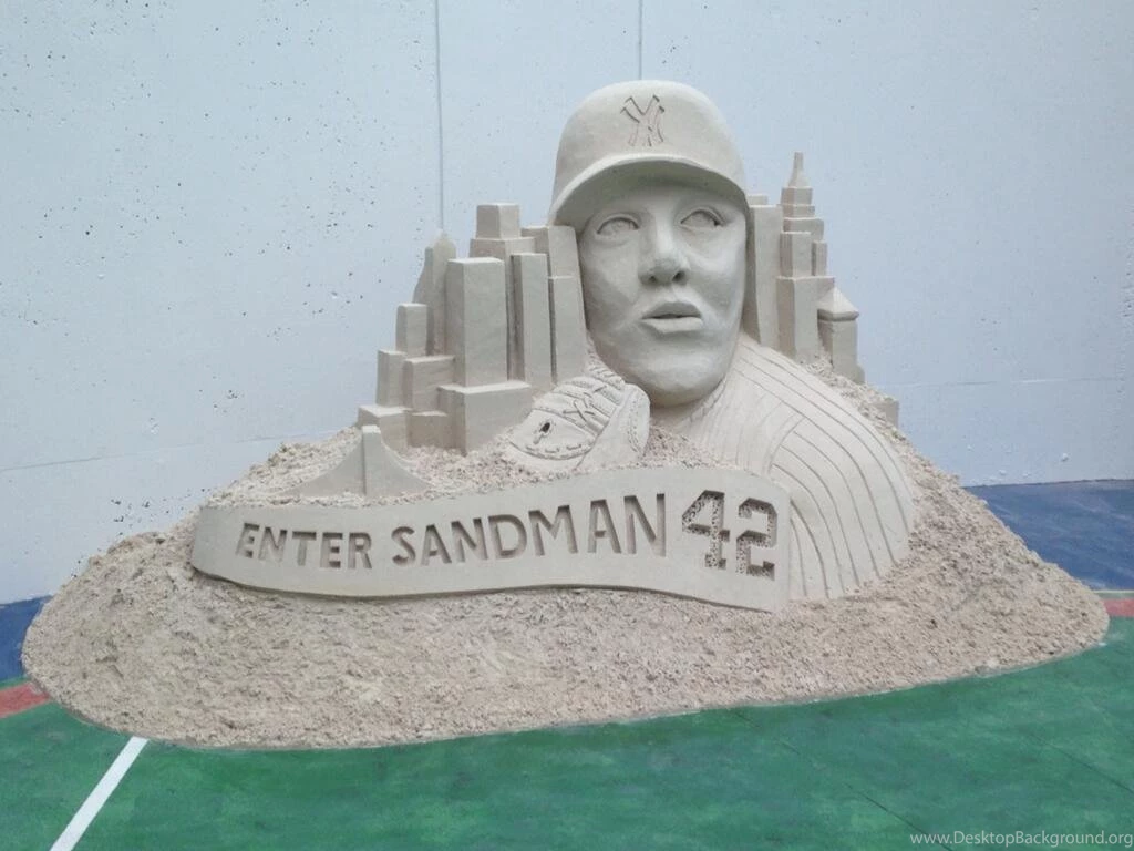 Tampa Bay Rays Honor Mariano Rivera With A Giant Sand Sculpture ...