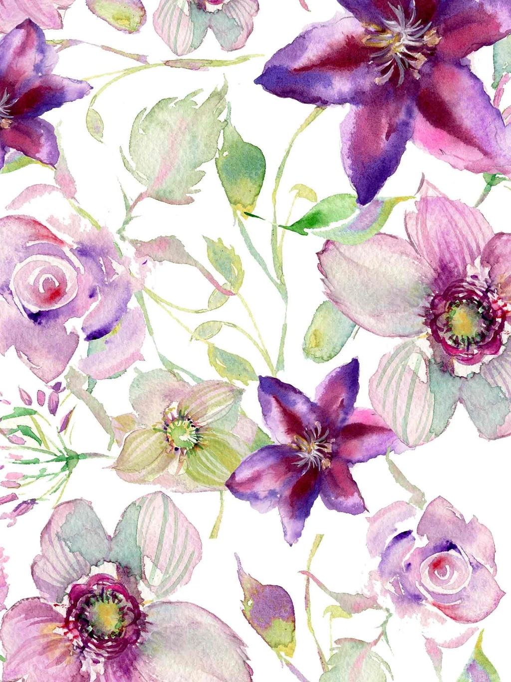 Watercolor Wallpapers And Lock Screen DownloadsMomental Designs