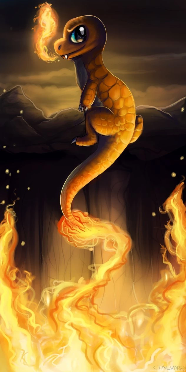 004 Charmander  [Flame Born] By Taluns On DeviantArt