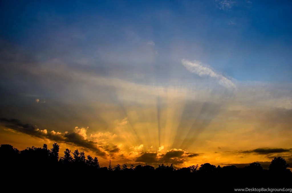 Sunset Sky Of Honey (