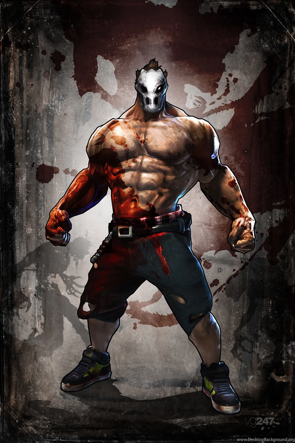 West Mansion: The Splatterhouse Homepage Artwork
