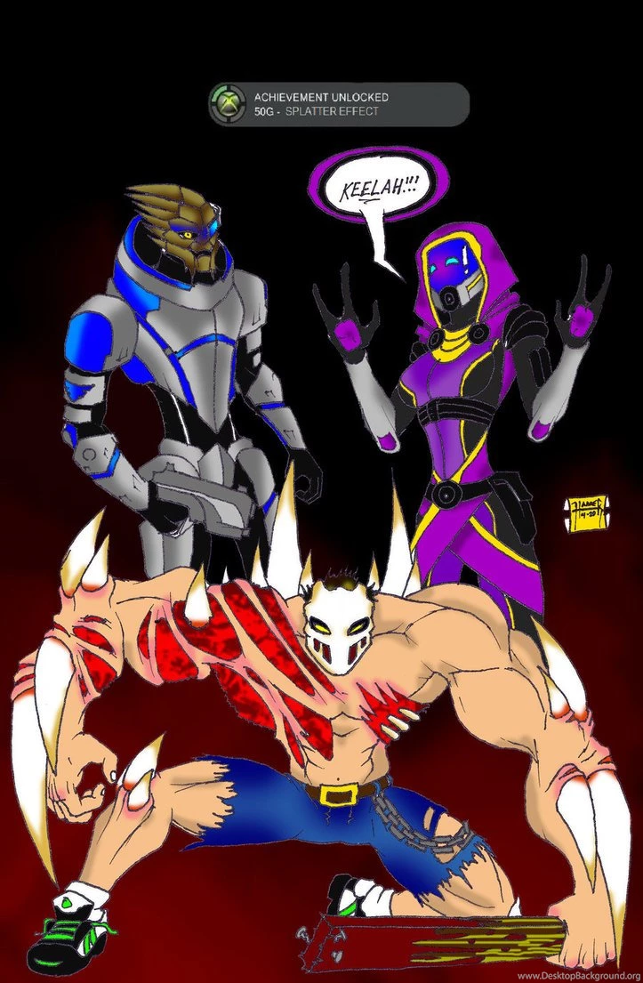Mass Effect + Splatterhouse = SPLATTER EFFECT!!! By 10X Hammer X01 ...