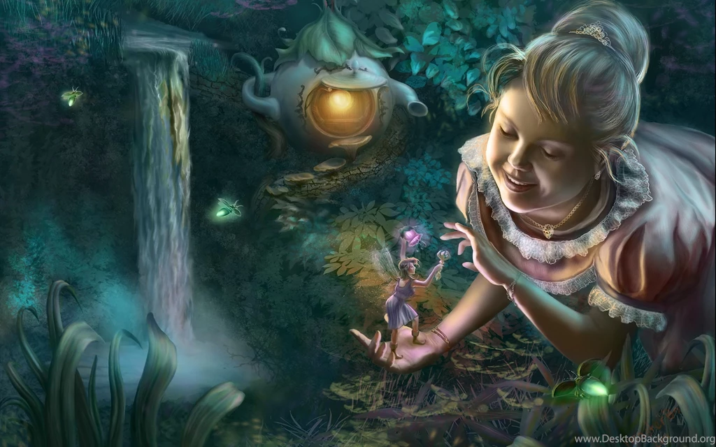 Fairy Fairies Fantasy Girl Art Artwork Wallpapers