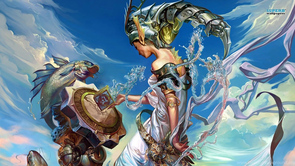 Wallpapers Faries Fairies Water Fairy Fantasy 1366x768
