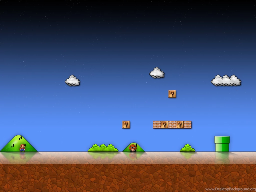 Jprat Jpret Wow: Backgrounds Super Mario