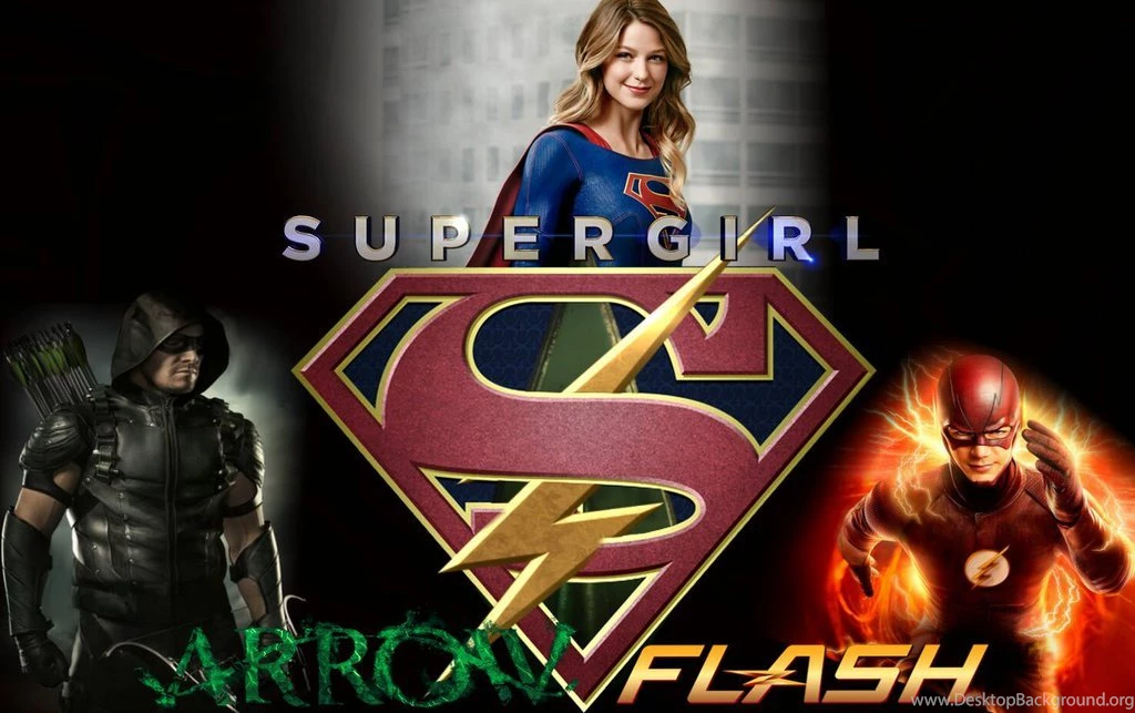DeviantArt: More Like Supergirl Flash Green Arrow Wallpapers By ...