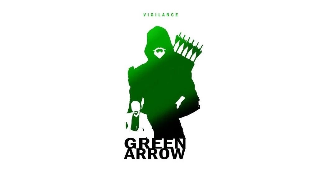 No Spoilers] Silhouette Green Arrow Wallpaper.   Imgur