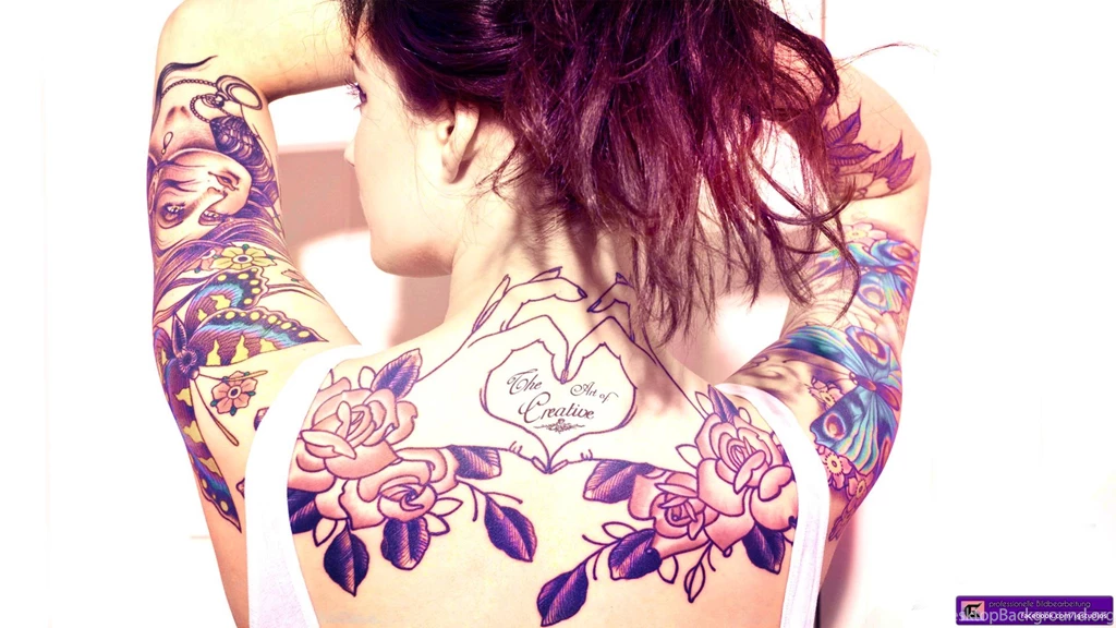 Girl Tattoo Designs Flowers   Amazing Tattoos