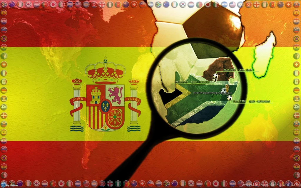 Wallpaper, Spain, Widescreen, World, Football (