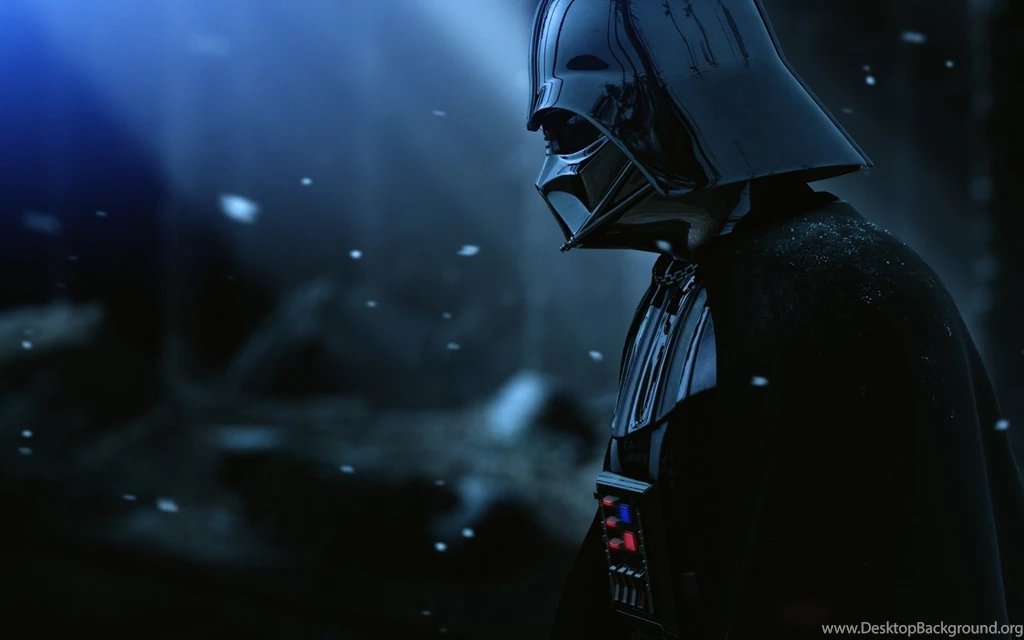 HD Backgrounds Darth Vader Helmet Star Wars Film Black Snow ...