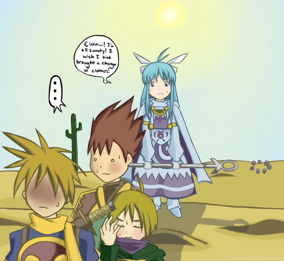 Golden Sun: Desert Problems By MirielleChan On DeviantArt