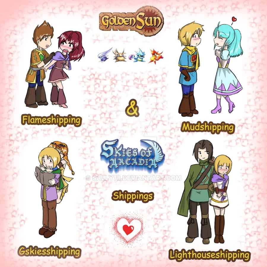 Golden Sun Shippings By Sally78 On DeviantArt