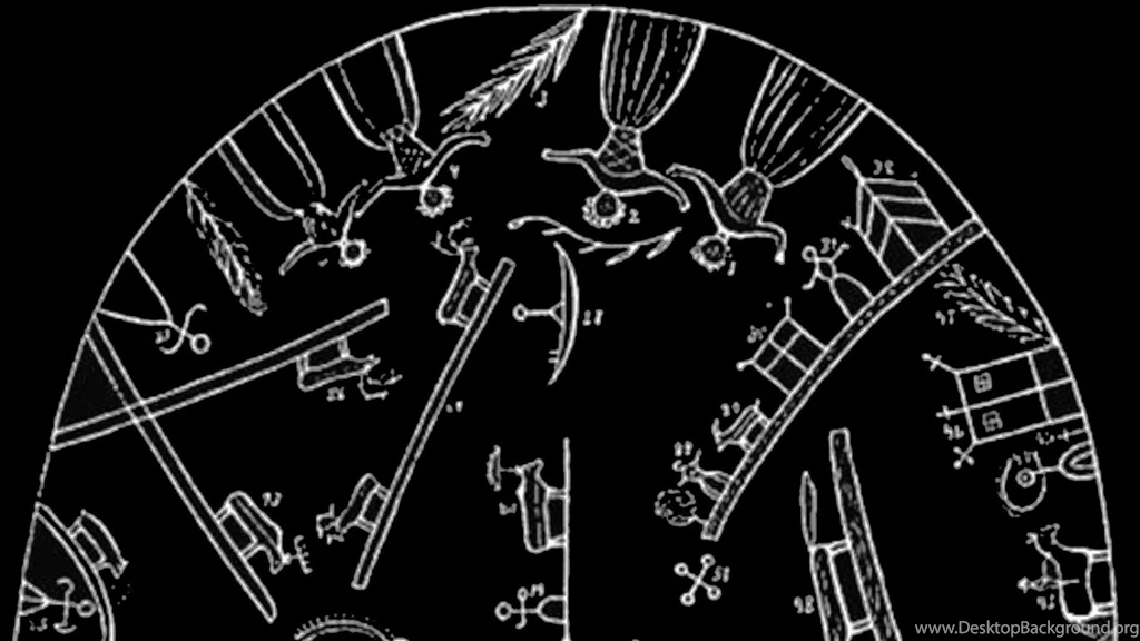 Minimalistic Mythology Shamanism Symbols Wallpapers