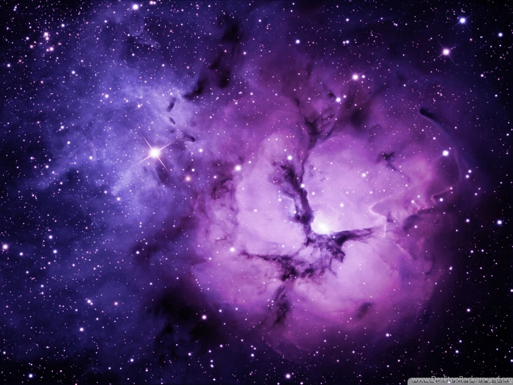 Purple Nebula HD Desktop Wallpapers : High Definition : Fullscreen ...
