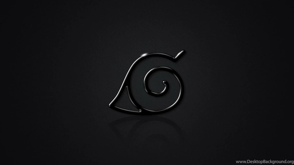 Naruto: Shippuden Monochrome Konoha Symbols Wallpapers