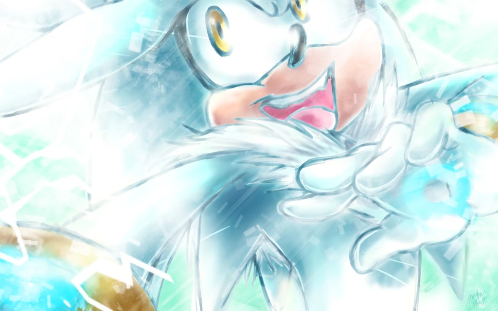 シルビア Silver The Hedgehog Wallpapers (31834244) Fanpop