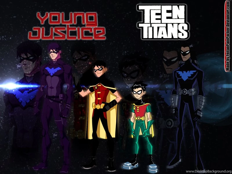 Young Justice Robin Dick Grayson Wallpapers By FeitanPainPacker On ...