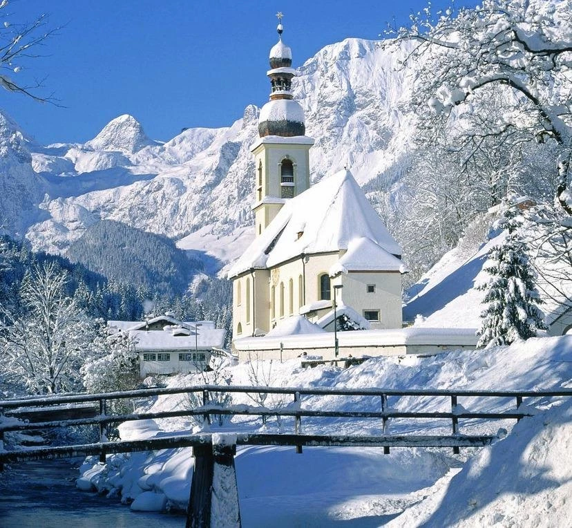 WINTER IN BAVARIA WALLPAPER   (