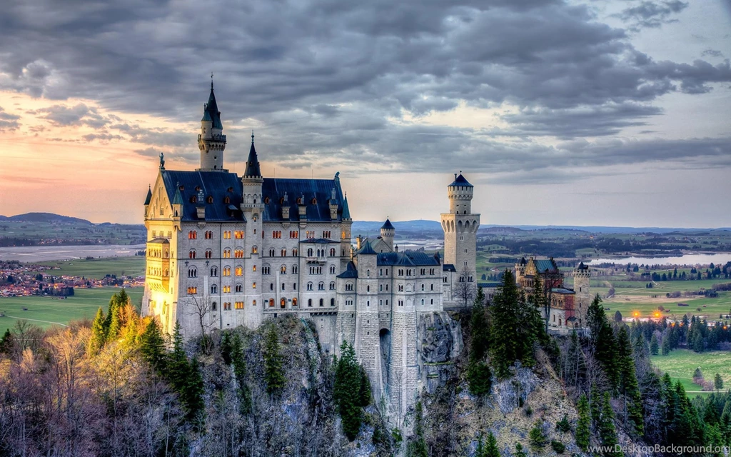 Neuschwanstein Castle, Bavaria, Germany Wallpaper,Neuschwanstein ...