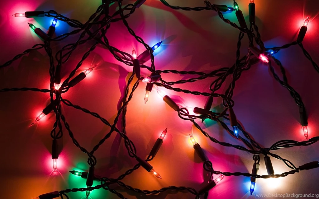 Festive Colored Lights Wallpapers