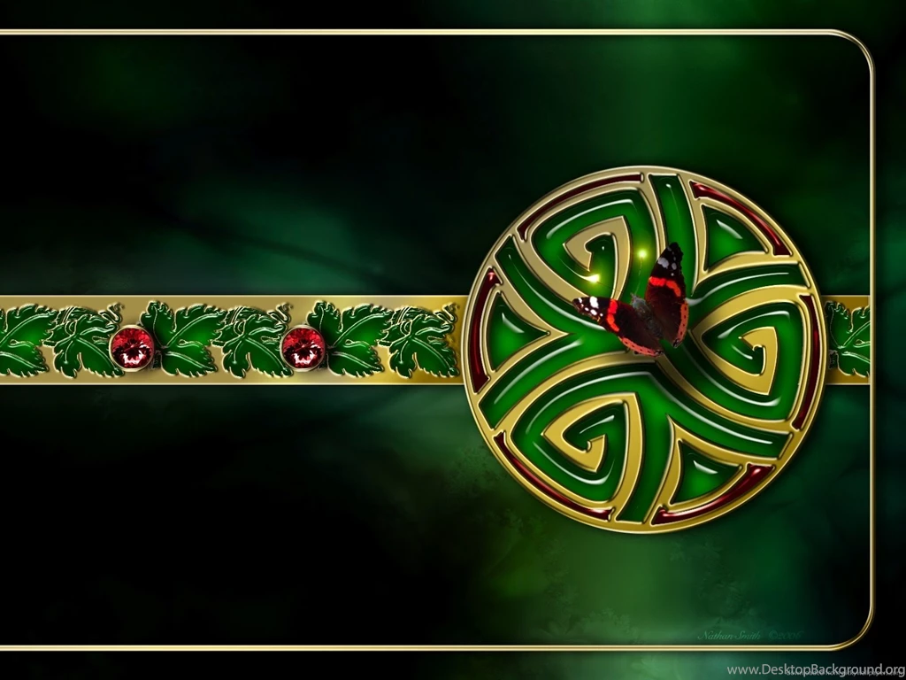 Download 1600x1200 Green Christmas Backgrounds Wallpapers
