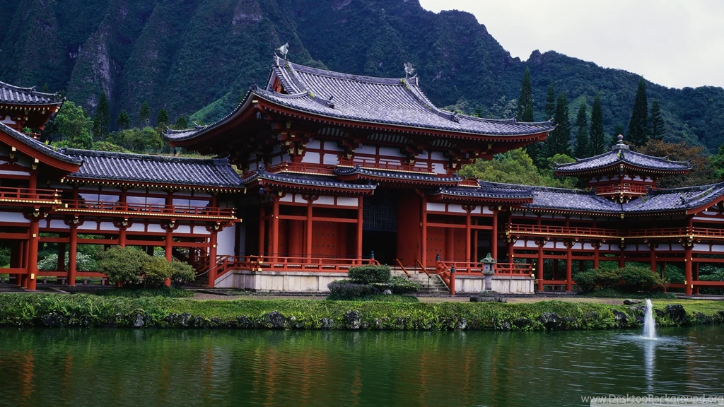 Japanese Temple HD Desktop Wallpapers : Widescreen : High ...