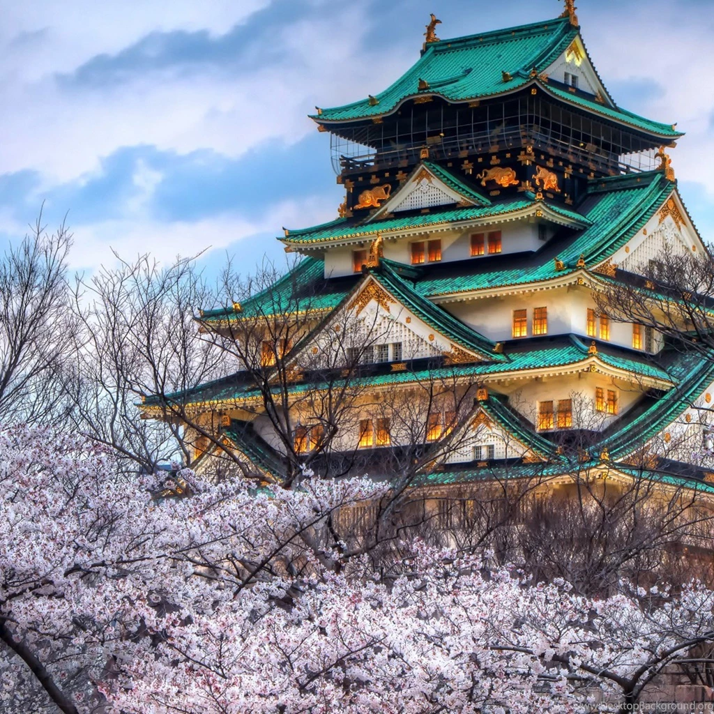 Japanese Temple iPad 3,4 & Air Wallpapers