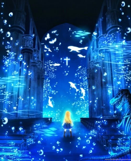 Alice In Wonderland Goes To Church Anime Wallpapers Pixiv Fantasia ...