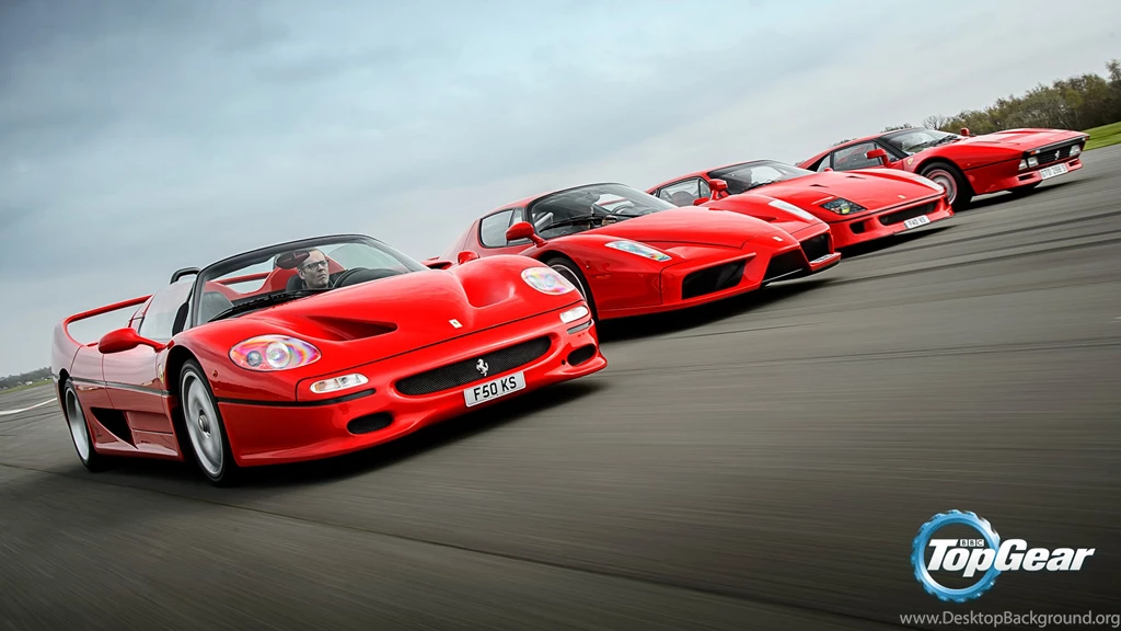 The Royal Blood Line: Ferrari F40, F50, 288 GTO And Enzo Classic ...