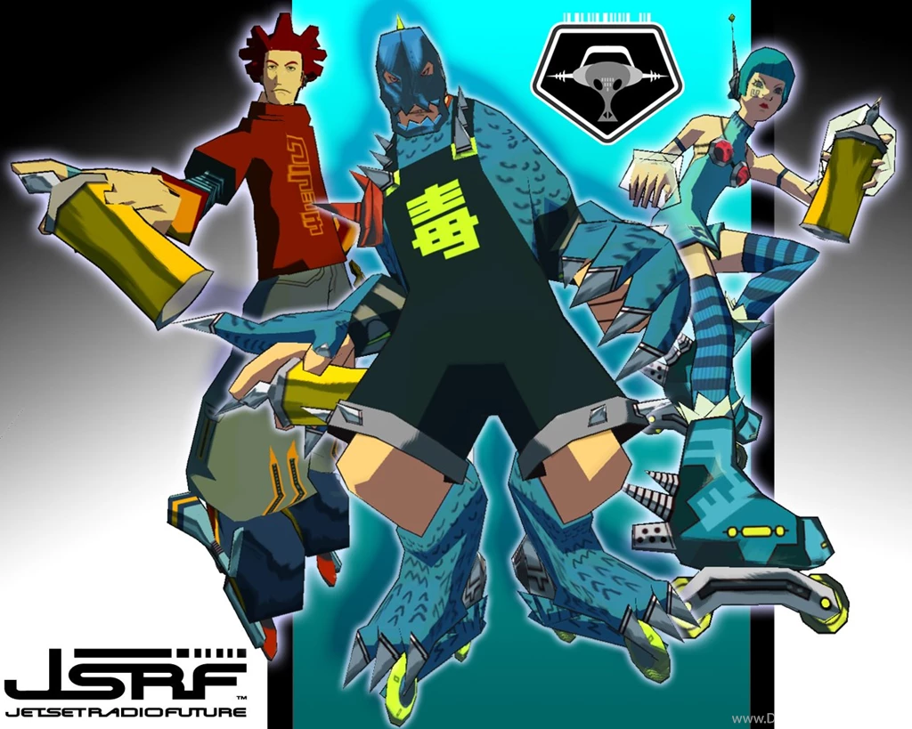 Full Wallpapers : Fond D'ecran Jeux Video Jet Set Radio Future ...