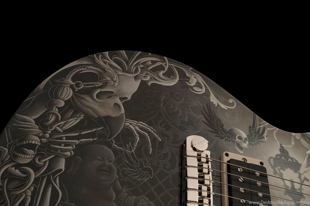 PRS Artist Mark Tremonti Shows Off Guitar Featuring Artwork Of Joe ...