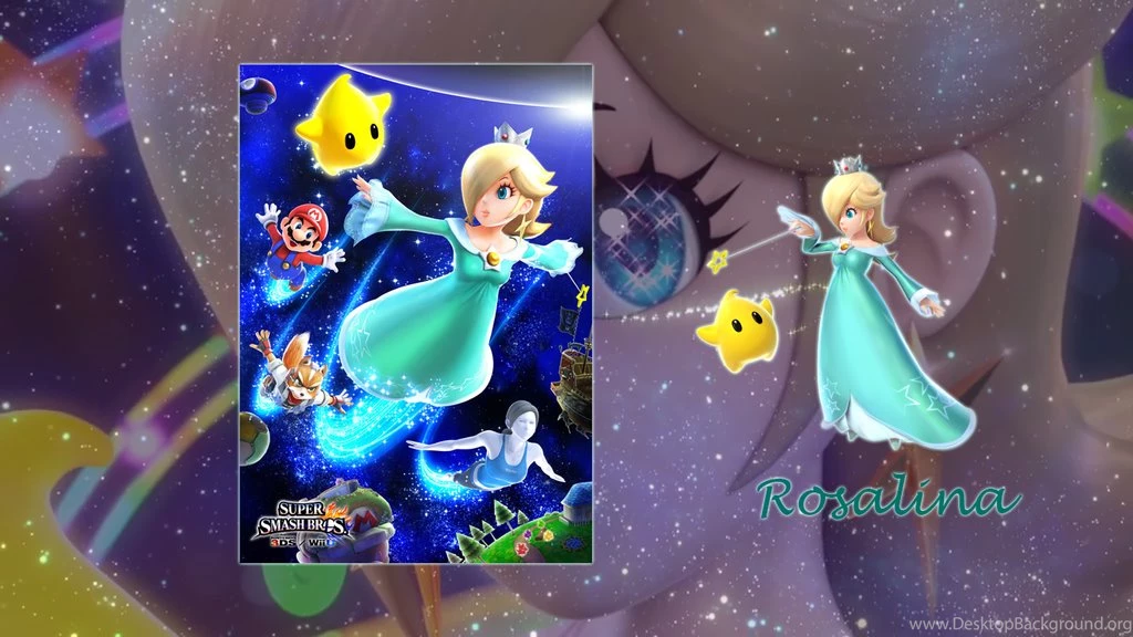 Princess Rosalina SSB Laptop Sparkly Eye Wallpapers By Major Link ...