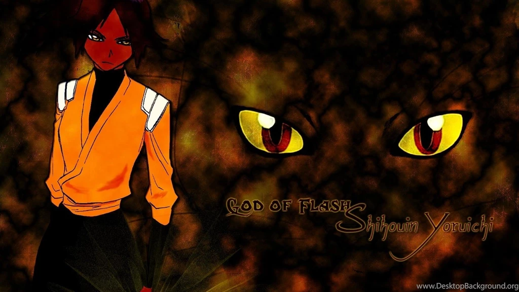 Eyes Bleach Shihouin Yoruichi Wallpapers