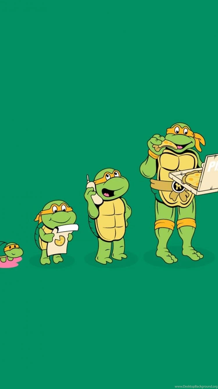 Minimalistic Teenage Mutant Ninja Turtles Simple Backgrounds ...