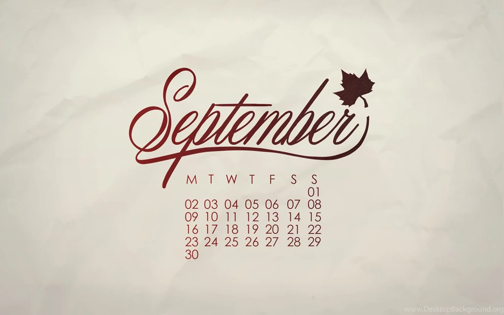 September 2013 Desktop Wallpapers Calendar 1920x1200   Illustrate
