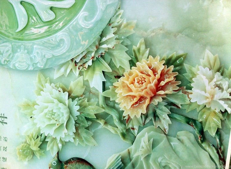 Aliexpress.com : Buy 3D Jade Carving Wallpapers Unique Design Wall ...