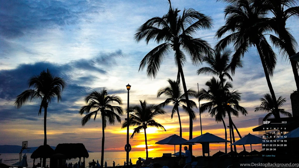 Beaches Desktop Wallpapers Calendar   The Travel Bite